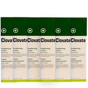 6-Pieces Clovate Brightening Fast Action Cream 50g